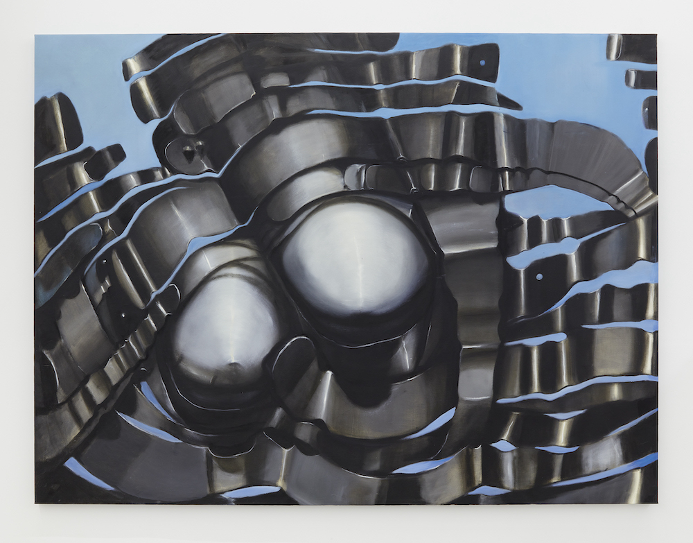 Agustin Fernandez, <i>Andromeda</i>, 2000. Oil on canvas 88 1/4 x 117 1/4 x 1 1/2 in (224.2 x 297.8 x 3.8 cm)